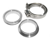 Universal 2.75 Inch QR Aluminum V-Band 3 Pc Set 1C 1M 1F | Dirty Garage