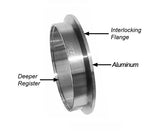 Universal 3.0 Inch QR Aluminum V-Band 8 Pc Set 2C 3M 3F - View 4 | Dirty Garage