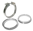 Universal 5.0 Inch QR Aluminum V-Band 3 Piece Set 1C 1M 1F | Dirty Garage