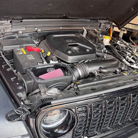 2024-2025 Wrangler 2.0L Cold Air Intake - View 5 | Dirty Garage