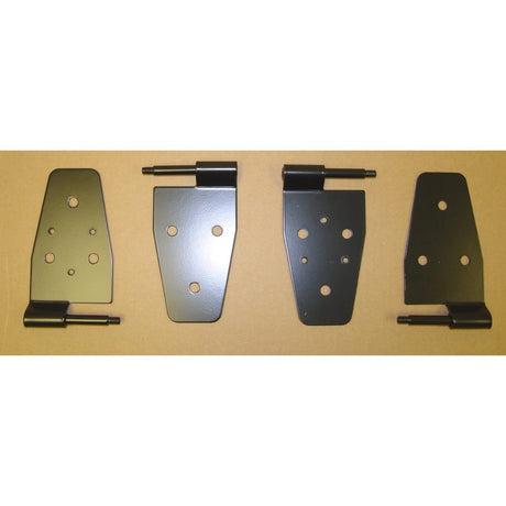 Rugged Ridge 87-06 Jeep Wrangler Black Door Hinge Kit - View 4 | Dirty Garage