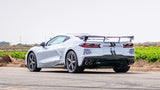 Borla 2020 Chevrolet Corvette C8 6.2L ATAK 3in Exhaust System Dual Round A/C Tips 4inx 4.75in - View 5 | Dirty Garage