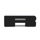 Universal Illuminated LED Letter Badge Matte Black Surface Finish R | Dirty Garage