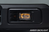 2022-2024 Maverick Elite Series Yellow Add-On LED Fog Light Kit - View 2 | Dirty Garage