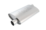 Borla Pro-XS 2in Tubing 14in x 4in x 9.5in Oval Offset/Offset Muffler - View 3 | Dirty Garage