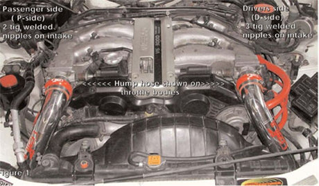 1990-1996 300Z Non Turbo Polished Short Ram Intake - View 5 | Dirty Garage