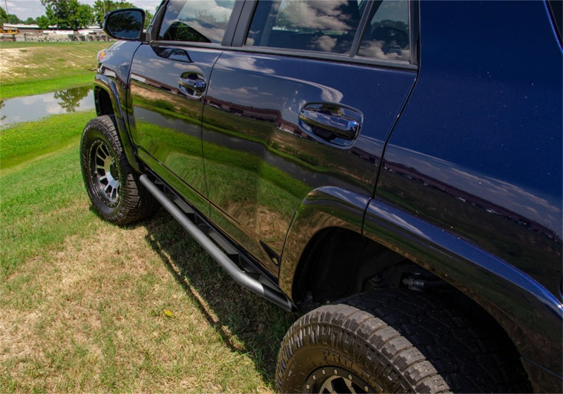 2019-2020 Ranger Crew Cab Textured Black Trail Slider Steps - View 2 | Dirty Garage