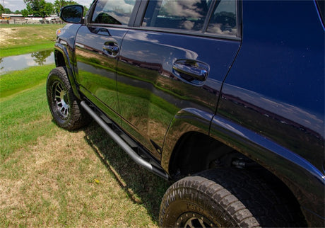 2019-2020 Ranger Crew Cab Textured Black Trail Slider Steps - View 2 | Dirty Garage