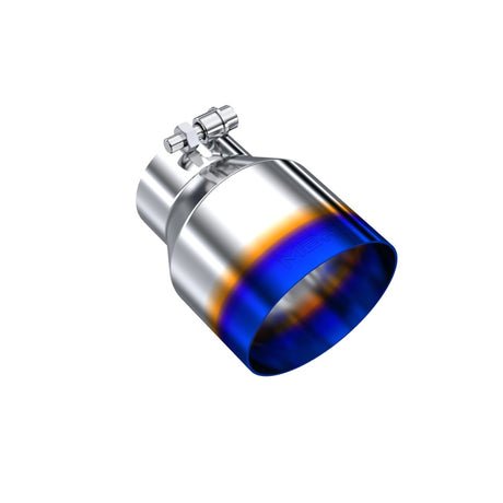 Universal Stainless Steel Dual Wall Tip 4".5" OD 3" Inlet 6.13" Length | Dirty Garage