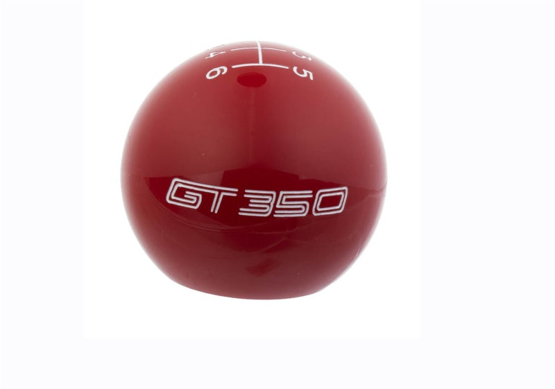 2015-2019 Mustang GT350 Shift Knob 6-Speed - Red - View 7 | Dirty Garage