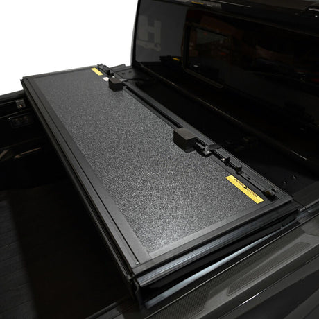 Westin 24-26 Toyota Tacoma 2WD/4WD 5ft. Bed Hard Tri-Fold Tonneau Cover - Black - View 5 | Dirty Garage