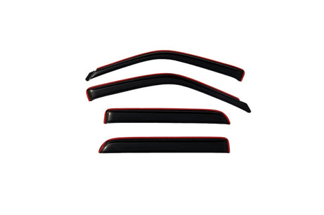 2002-2003 Lincoln Blackwood Front Rear Ventvisor Smoke 4-Piece - View 2 | Dirty Garage