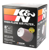 Universal Round Tapered Universal Air Filter 6in Flange ID x 7.5in Base OD x 5in Top OD x 6.5in Height - View 11 | Dirty Garage