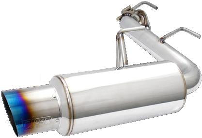 2008-2011 Lancer 60mm Axle Back Exhaust - View 2 | Dirty Garage