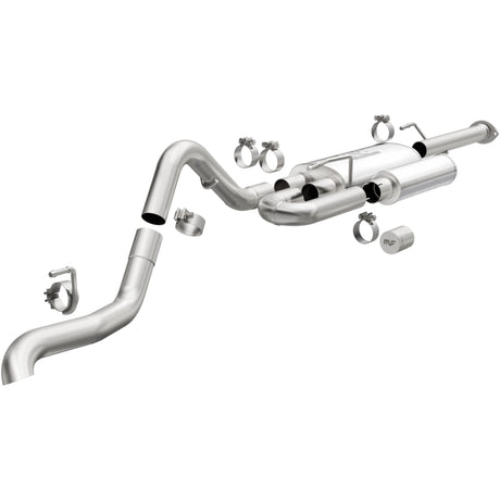 2016-2021 Tacoma Stainless Steel Overland Cat-Back Exhaust | Dirty Garage