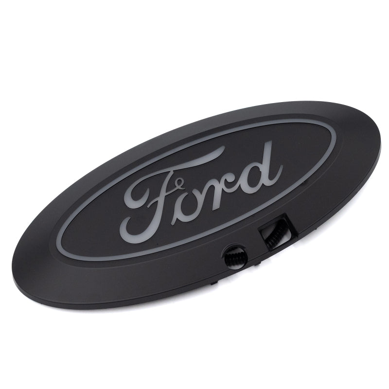 2023 F-150 Front Luminix Ford LED Emblem - View 2 | Dirty Garage