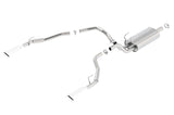 Borla Cat-Back Touring 09-15 Ram 1500 5.7L EC SB Truck Single Spilt Rear Exit Through Bumper - View 3 | Dirty Garage