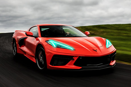 2020-2025 Corvette C8 RGB+A Headlight DRL Upgrade Kit w/  ColorSHIFT BC1 Controller - View 7 | Dirty Garage
