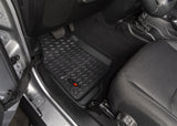 Rugged Ridge Floor Liner Front Black 2018-2020 Jeep Wrangler 2020 Gladiator JL / JT - View 4 | Dirty Garage