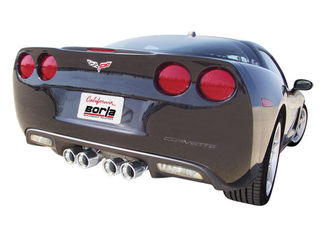 Borla 05-08 Corvette Convertible/Coupe 6.0L/6.2L 8cyl SS S-Type Exhaust (REAR SECTION ONLY) - View 6 | Dirty Garage