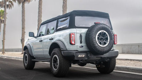 Borla 21-22 Ford Bronco 2.3L 4WD S-Type Axle Back Exhaust w/ Bright Chrome Tips - View 3 | Dirty Garage