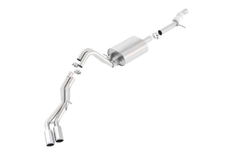 Borla Touring Cat Back 15-16 Chevy Tahoe 5.3L V8 2.75in, 2.25in Dual Same Side Exit 4in Tips | Dirty Garage