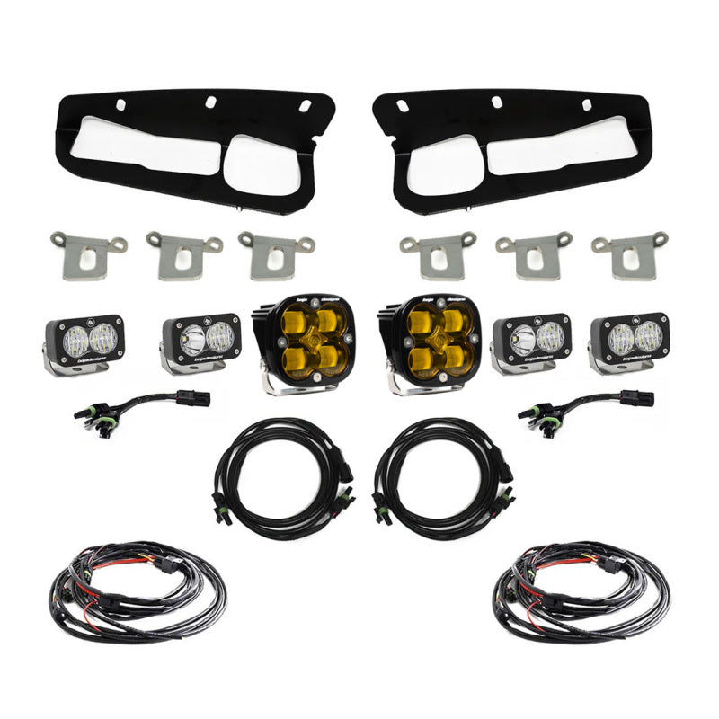 2021-2026 Bronco Amber SAE Fog Pocket Kit | Dirty Garage