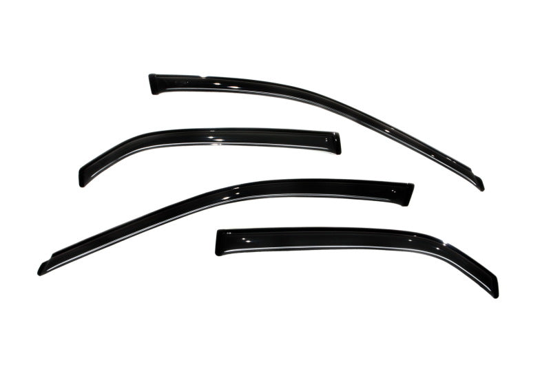 1998-2002 Accord Ventvisor Outside Mount Window Deflectors Smoke 4-Piece - View 4 | Dirty Garage