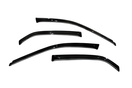 1998-2002 Accord Ventvisor Outside Mount Window Deflectors Smoke 4-Piece - View 4 | Dirty Garage