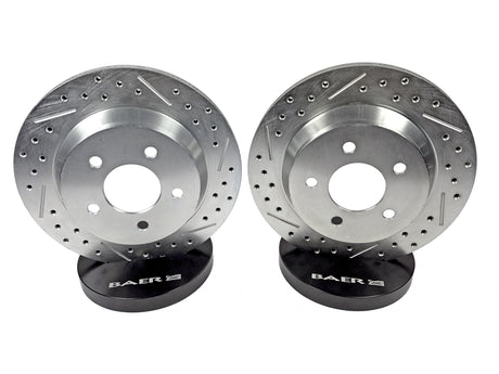 1994-2004 Ford Mustang Rear Brake Rotor - View 3 | Dirty Garage