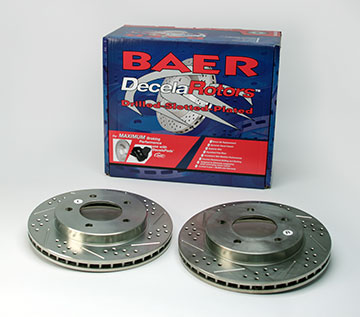 1997-2004 Ford F-150 Front Slotted Drilled Zinc Plated Brake Rotor | Dirty Garage