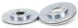 2003-2011 Ford Front Slotted Drilled Zinc Plated Brake Rotor | Dirty Garage