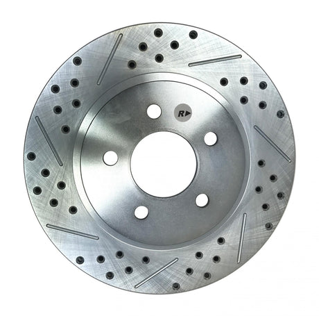 2005-2014 Ford Mustang Rear Brake Rotor - View 2 | Dirty Garage