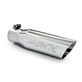 Universal 3" OD Dual Wall Angled 2" Inlet 12" Length Tip - View 2 | Dirty Garage