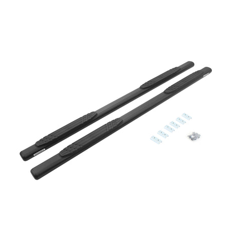 Go Rhino 4in OE Xtreme SideSteps - Textured Black - 71in - View 2 | Dirty Garage