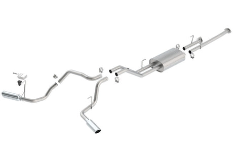 Borla 09-15 Toyota Tundra 4.6L / 5.7L V8 Crew Max / Double Cab SS Dual Split Catback Exhaust - View 2 | Dirty Garage