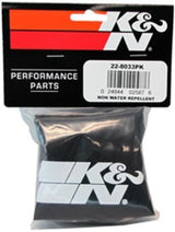 Universal PreCharger Tapered Air Filter Wrap Black 6in Height/6in Diameter - View 5 | Dirty Garage