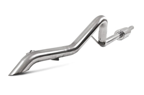 Jeep Wrangler 3.6L Cat Back Single Rear Exit Off-Road 409 Exhaust - View 2 | Dirty Garage
