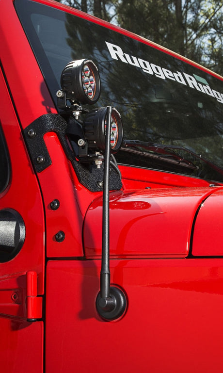 Rugged Ridge Antenna Reflex 13in 07-20 Jeep JK/JL/JT - View 3 | Dirty Garage