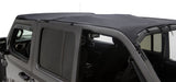 Rugged Ridge 18-22 Jeep Wrangler JL Unlimited (4-Door) Voyager Savannah Brief Top - Black - View 2 | Dirty Garage