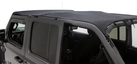 Rugged Ridge 18-22 Jeep Wrangler JL Unlimited (4-Door) Voyager Savannah Brief Top - Black - View 2 | Dirty Garage