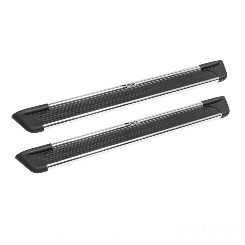 Universal Sure-Grip Series 72" Polished Aluminum Running Boards | Dirty Garage