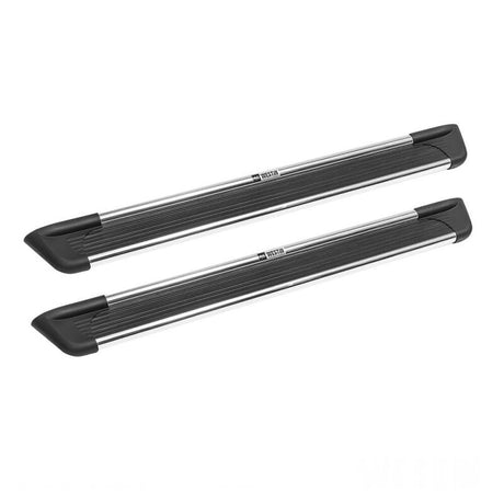 Universal Sure-Grip Series 72" Polished Aluminum Running Boards | Dirty Garage
