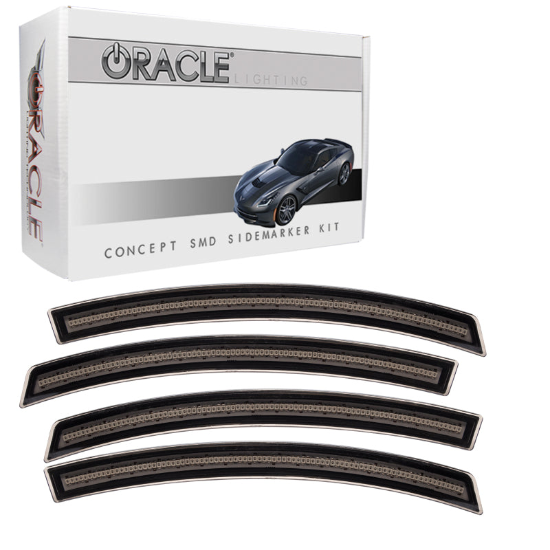 2014-2019 Corvette C7 Concept Series Tinted Sidemarker Plug & Play Set | Dirty Garage