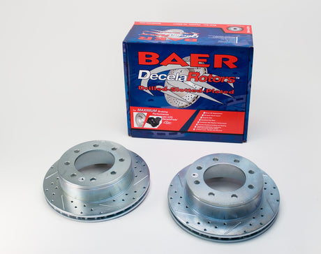 1999-2011 GM Rear Slotted Drilled Brake Rotor | Dirty Garage
