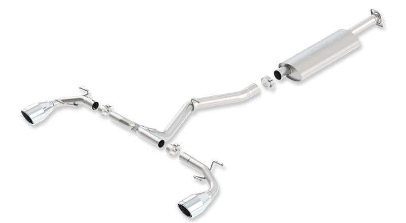 Borla 13-15 Scion FR-S 2.0L 4cyl 6spd / 13 Subaru BRZ 2.0L 4cyl 6spd SS Catback Exhaust - View 2 | Dirty Garage