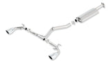 Borla 13-15 Scion FR-S 2.0L 4cyl 6spd / 13 Subaru BRZ 2.0L 4cyl 6spd SS Catback Exhaust - View 2 | Dirty Garage