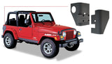 1997-2006 Wrangler Black Trail Armor Rear Corners - View 2 | Dirty Garage