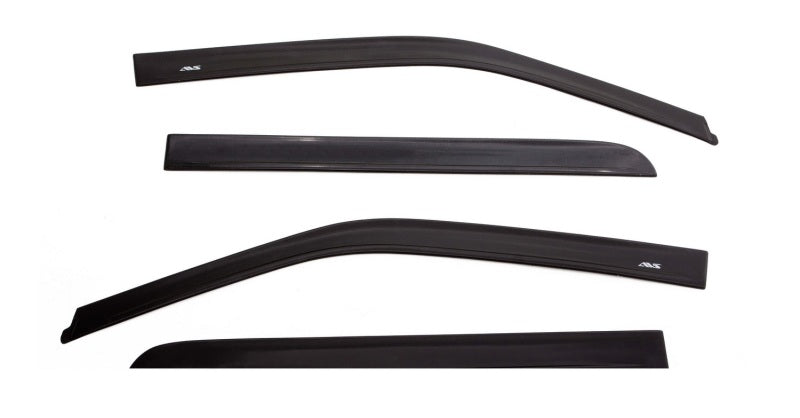 2022 Frontier Crew Cab Ventvisor In-Channel Window Deflectors 4-Piece Smoke | Dirty Garage
