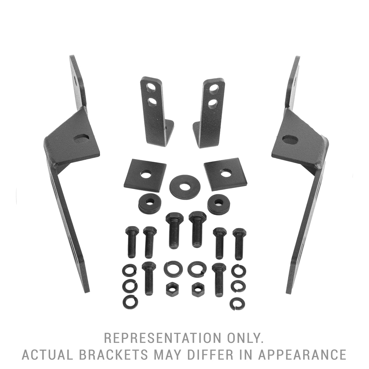 2019-2022 GM 1500 Black RC2 Lighted Bull Bar Brackets | Dirty Garage